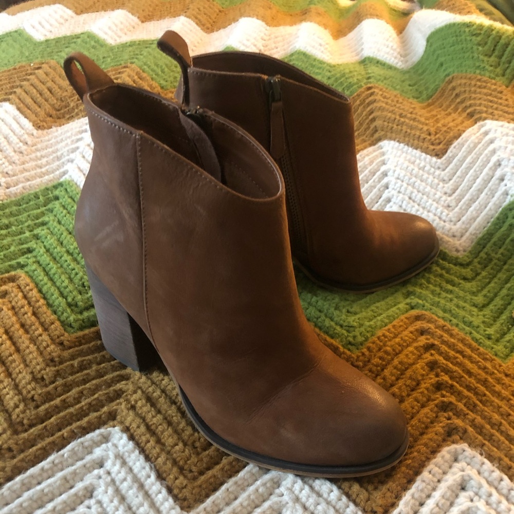 BP Nordstrom’s brown booties